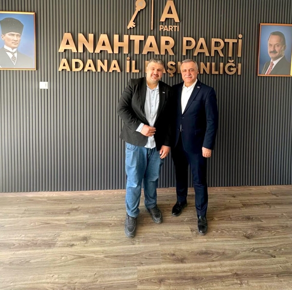 Anahtar Parti’den Çukurova Mesajı: Ali Çelik Adana’da Teşkilatlara Yol Haritasını Anlattı