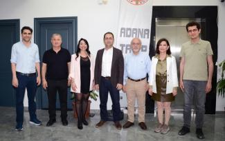 Adana Tabip Odası Yönetimi Görev Bölümü Yaptı