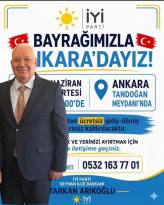 İYİ Parti Seyhan İlçe Başkanı Tarkan Kanat Arıkoğlu’ndan Tandoğan mitingine davet…