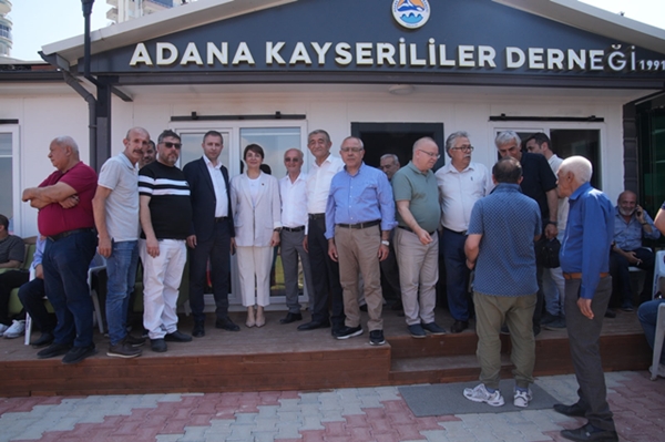 Adana Kayserililer Derneği’ yeni binasını en görkemli şekilde açtı