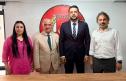 ATO Başkan Adayı Dr. Cengiz Yılmaz; Çukurova Gazeteciler Cemiyeti’ni ziyaret etti