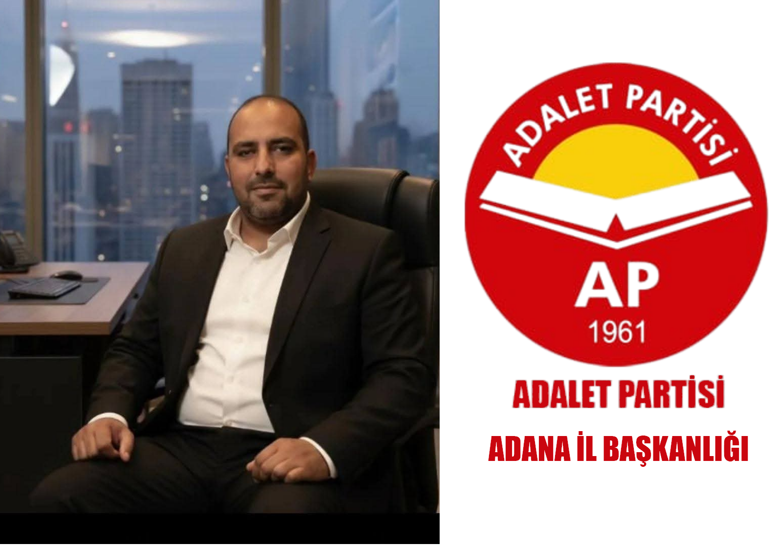 Adalet Partisi Adana’da Teşkilatlanıyor: 3 İlçeye Yeni Başkan
