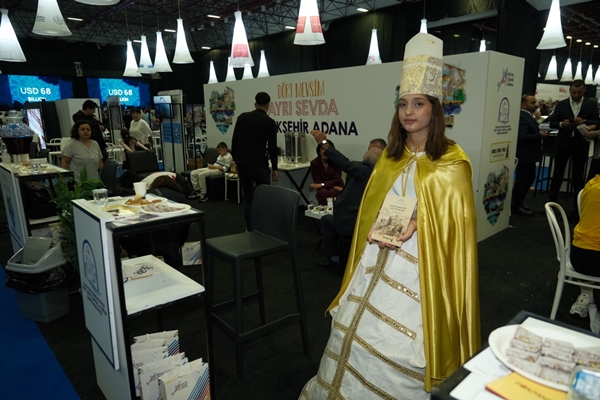 Adana Büyükşehir Belediyesi standında Adana’nın turizm değerleri tanıtıldı
