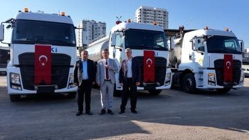 21 araç ve iş makinesi daha filoya katıldı